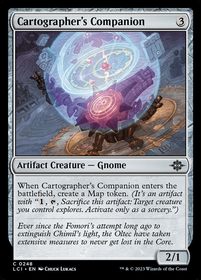 MTG Card Title: Cartographer's Companion LCI/248