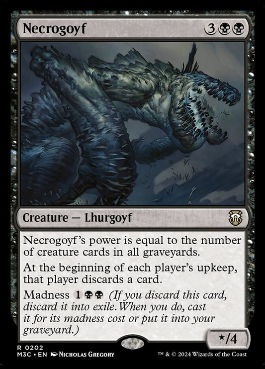 MTG Card Title: Necrogoyf M3C/202