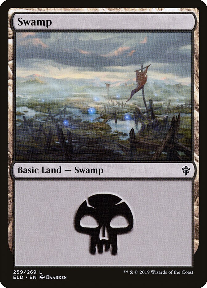 MTG Card Title: Swamp ELD/259