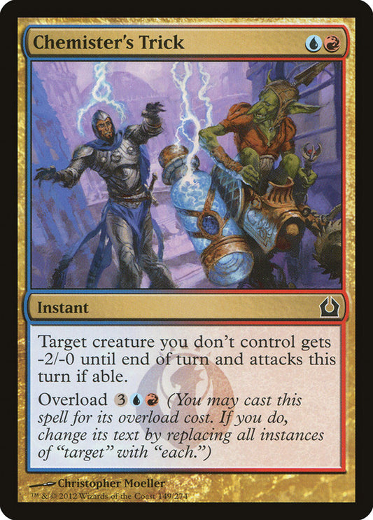MTG Card Title: Chemister's Trick RTR/149