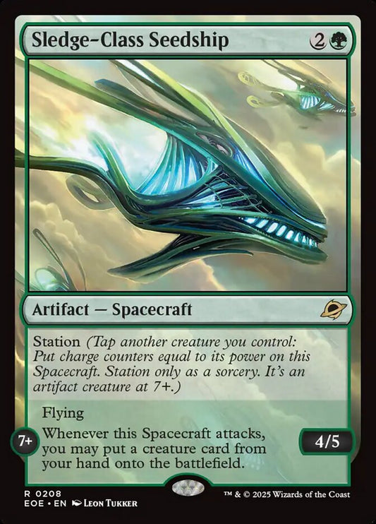 MTG Card Title: Sledge-Class Seedship EOE/208