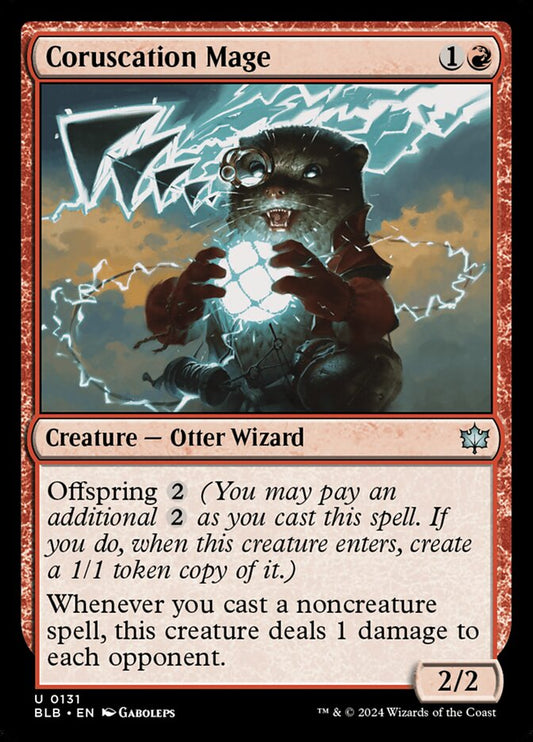 MTG Card Title: Coruscation Mage BLB/131