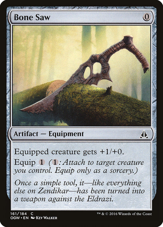 MTG Card Title: Bone Saw OGW/161