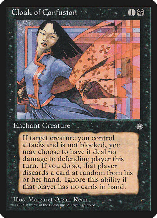 MTG Card Title: Cloak of Confusion ICE/117