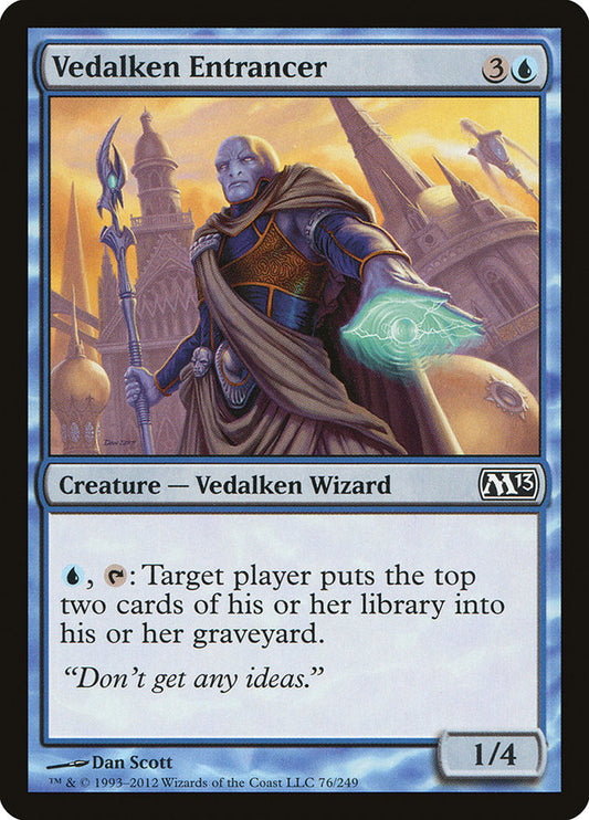 MTG Card Title: Vedalken Entrancer M13/76