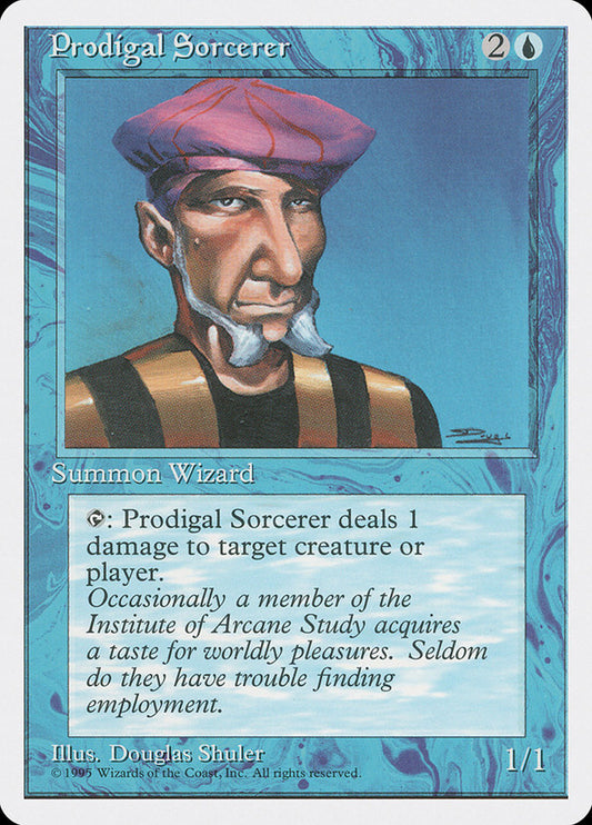 MTG Card Title: Prodigal Sorcerer 4ED/94