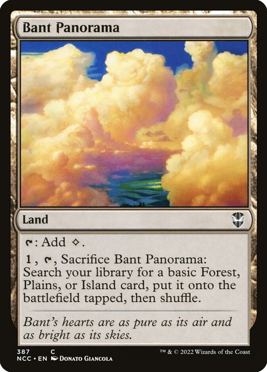 MTG Card Title: Bant Panorama NCC/387