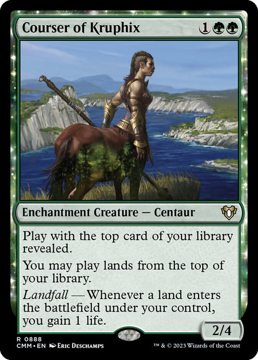 MTG Card Title: Courser of Kruphix CMM/888