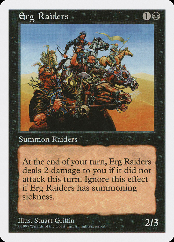 MTG Card Title: Erg Raiders 5ED/158