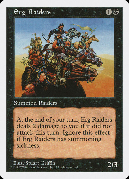 MTG Card Title: Erg Raiders 5ED/158