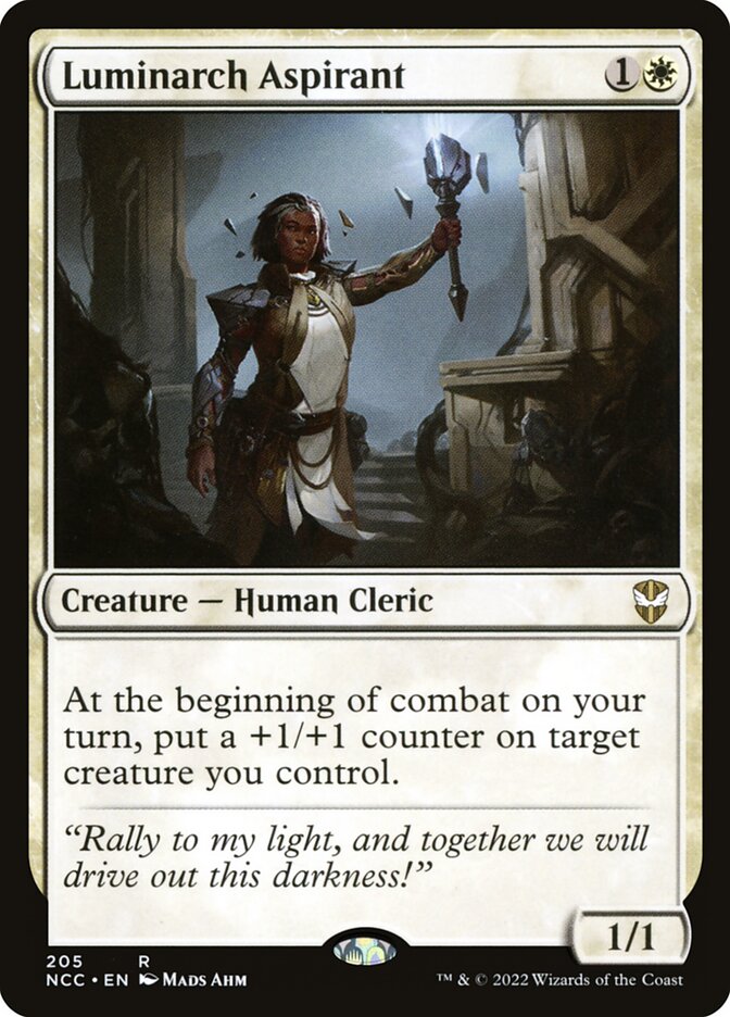 MTG Card Title: Luminarch Aspirant NCC/205
