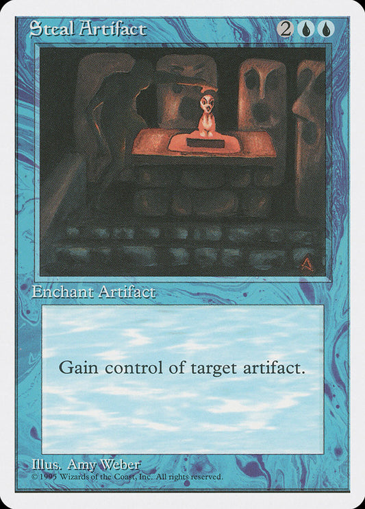 MTG Card Title: Steal Artifact 4ED/105