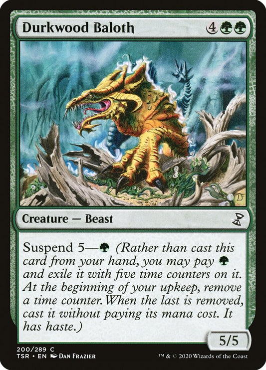 MTG Card Title: Durkwood Baloth TSR/200