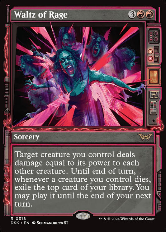 MTG Card Title: Waltz of Rage DSK/318