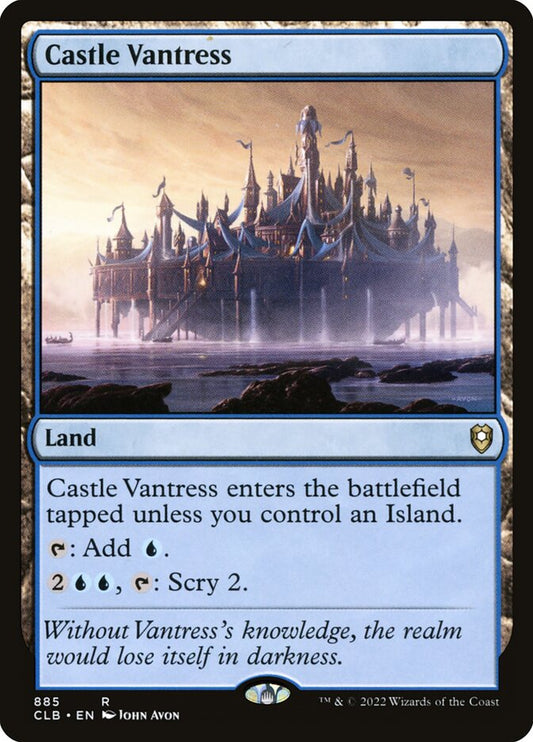 MTG Card Title: Castle Vantress CLB/885