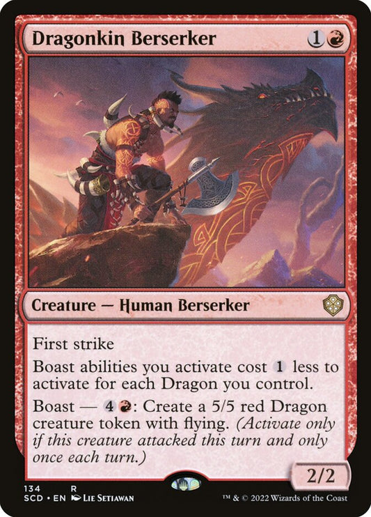 MTG Card Title: Dragonkin Berserker SCD/134