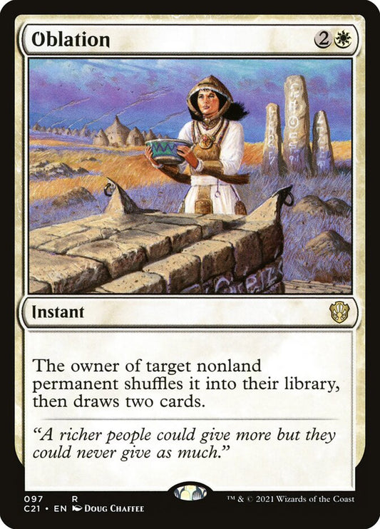 MTG Card Title: Oblation C21/97