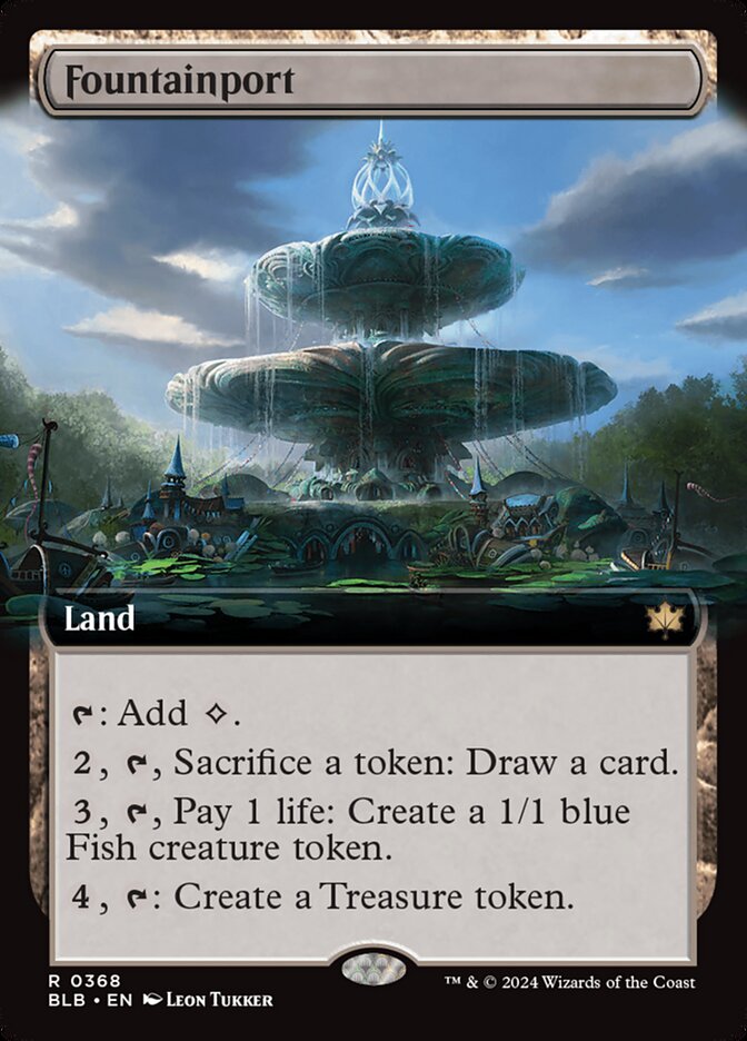 MTG Card Title: Fountainport BLB/368
