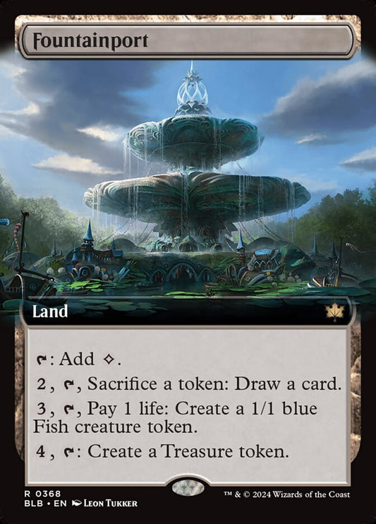 MTG Card Title: Fountainport BLB/368