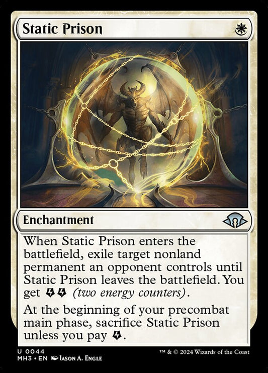 MTG Card Title: Static Prison MH3/44