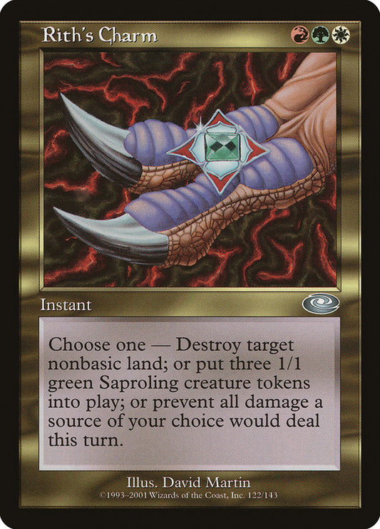 MTG Card Title: Rith's Charm PLS/122