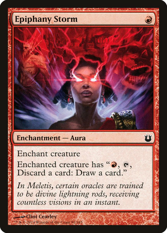 MTG Card Title: Epiphany Storm BNG/91