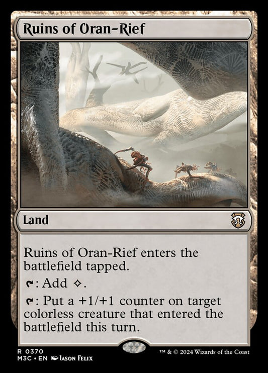 MTG Card Title: Ruins of Oran-Rief M3C/370