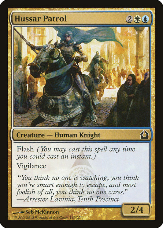 MTG Card Title: Hussar Patrol RTR/169
