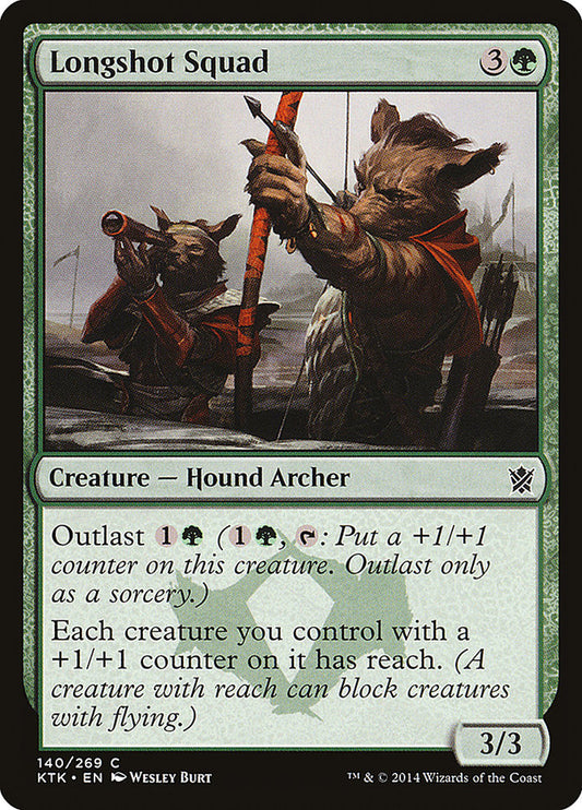 MTG Card Title: Longshot Squad KTK/140
