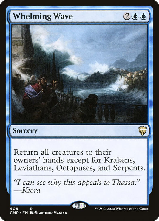 MTG Card Title: Whelming Wave CMR/409