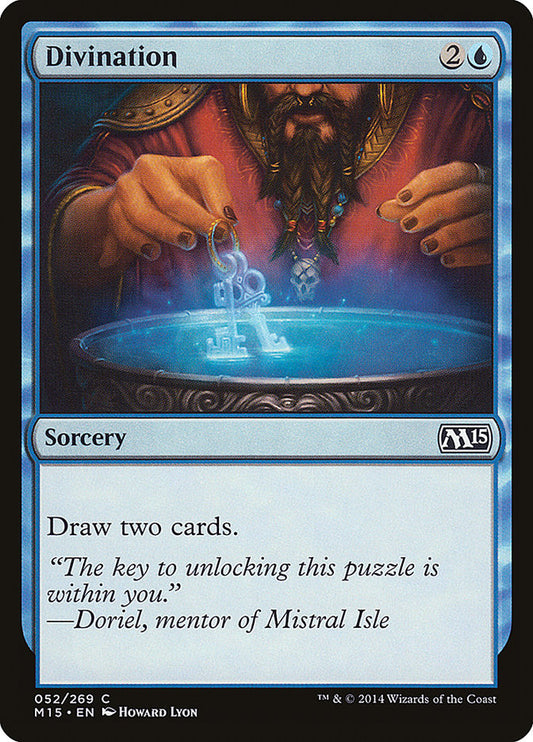 MTG Card Title: Divination M15/52