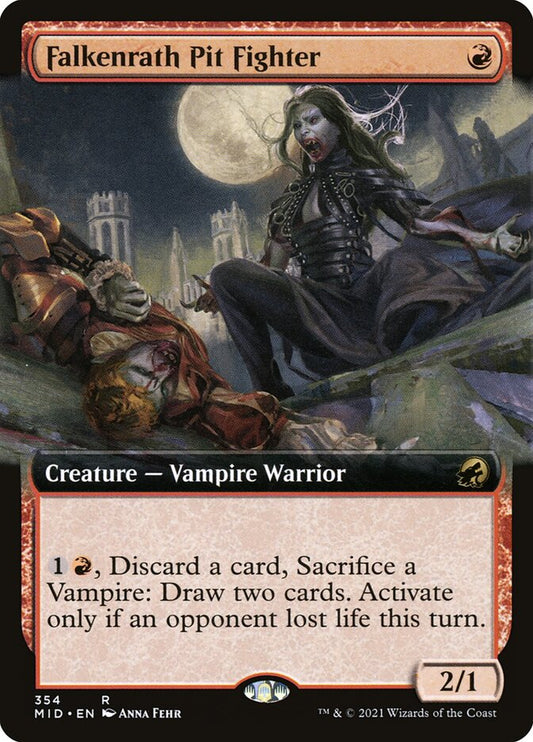 MTG Card Title: Falkenrath Pit Fighter MID/354