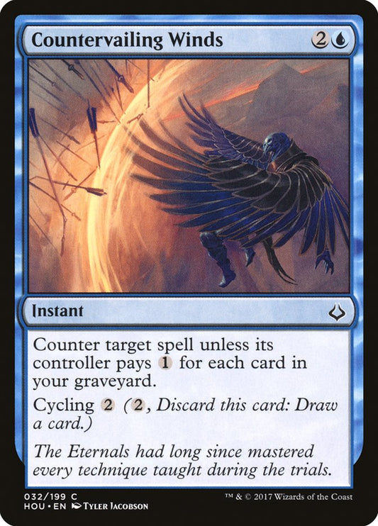 MTG Card Title: Countervailing Winds HOU/32
