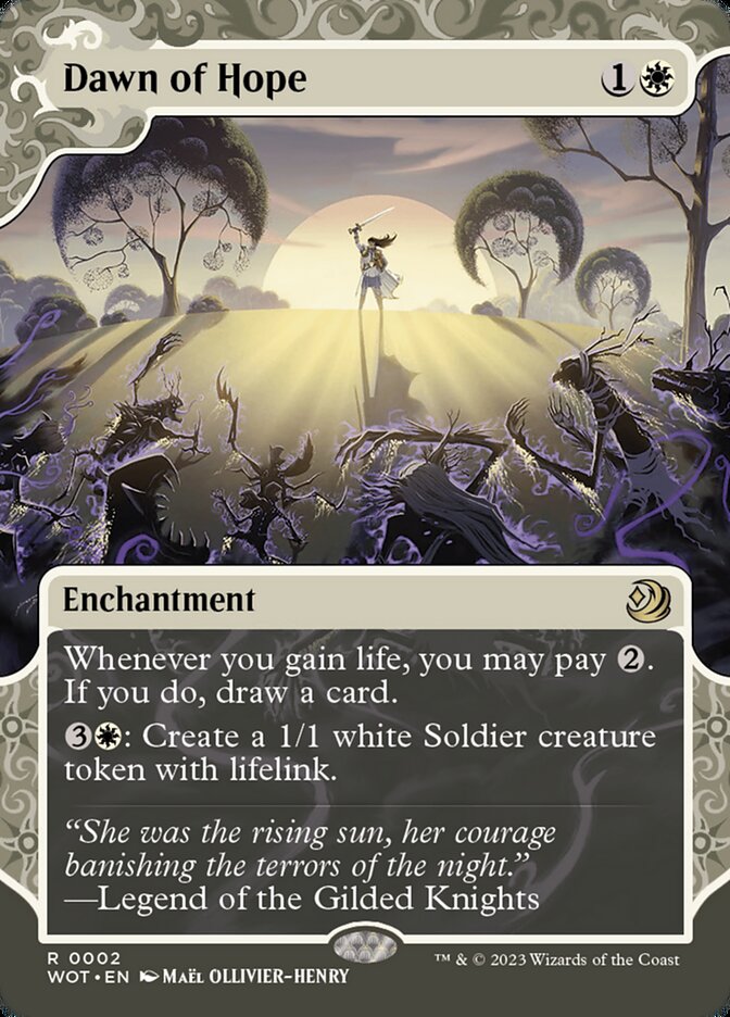 MTG Card Title: Dawn of Hope WOT/2