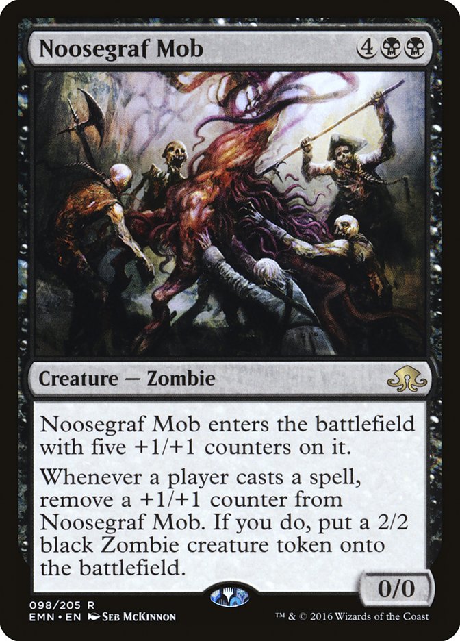 MTG Card Title: Noosegraf Mob EMN/98