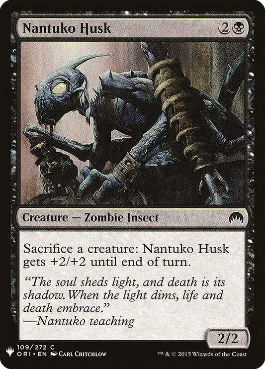 MTG Card Title: Nantuko Husk PLST/ORI-109