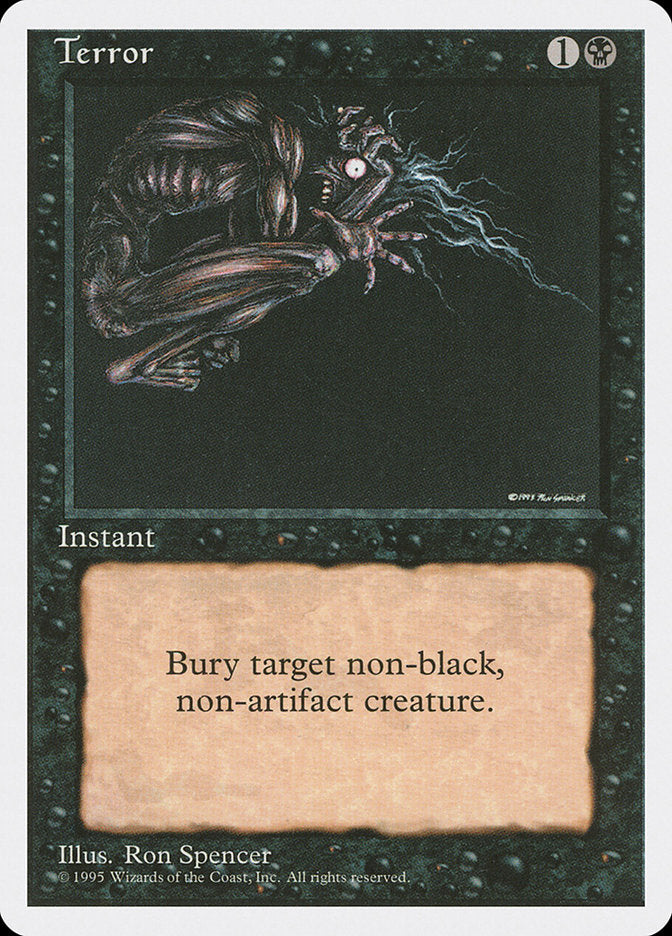 MTG Card Title: Terror 4ED/164