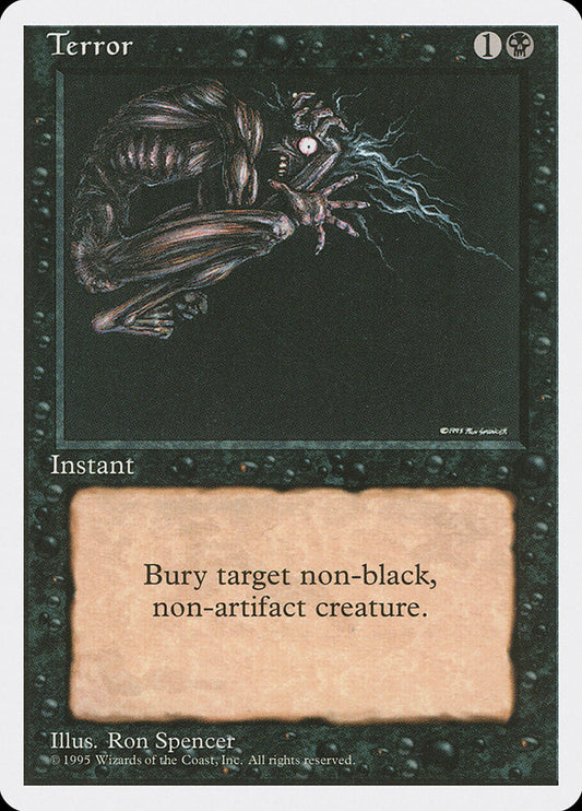 MTG Card Title: Terror 4ED/164