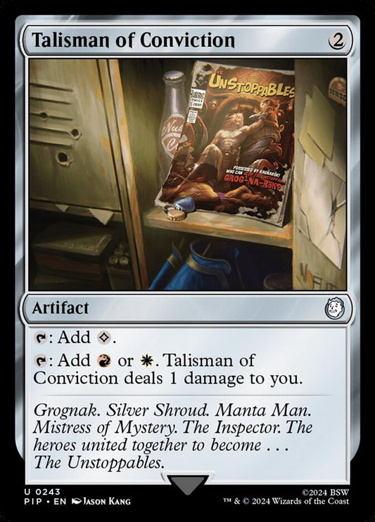MTG Card Title: Talisman of Conviction PIP/243