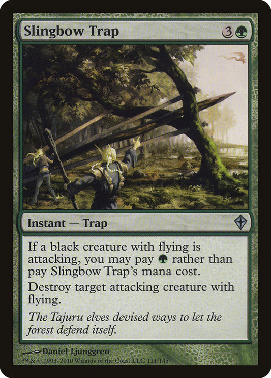 MTG Card Title: Slingbow Trap WWK/111