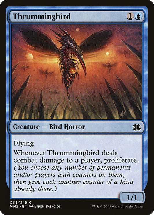 MTG Card Title: Thrummingbird MM2/65