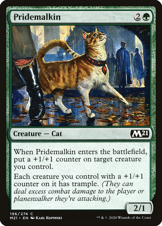 MTG Card Title: Pridemalkin M21/196