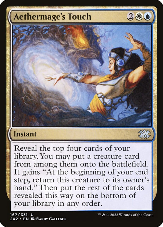 MTG Card Title: Aethermage's Touch 2X2/167