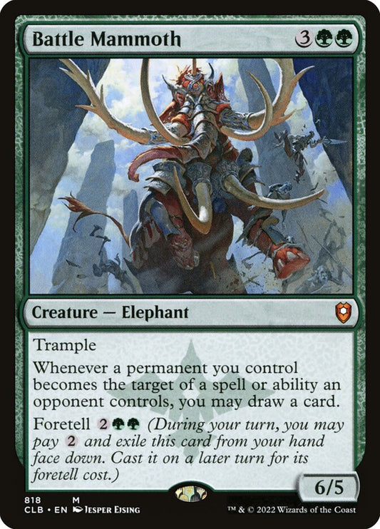 MTG Card Title: Battle Mammoth CLB/818