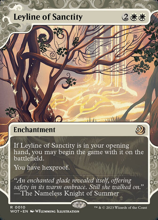 MTG Card Title: Leyline of Sanctity WOT/10