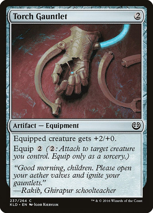 MTG Card Title: Torch Gauntlet KLD/237