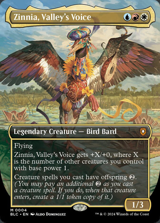 MTG Card Title: Zinnia, Valley's Voice BLC/4