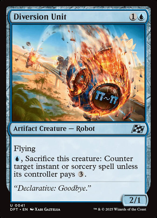 MTG Card Title: Diversion Unit DFT/41