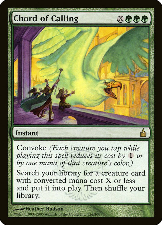 MTG Card Title: Chord of Calling RAV/156