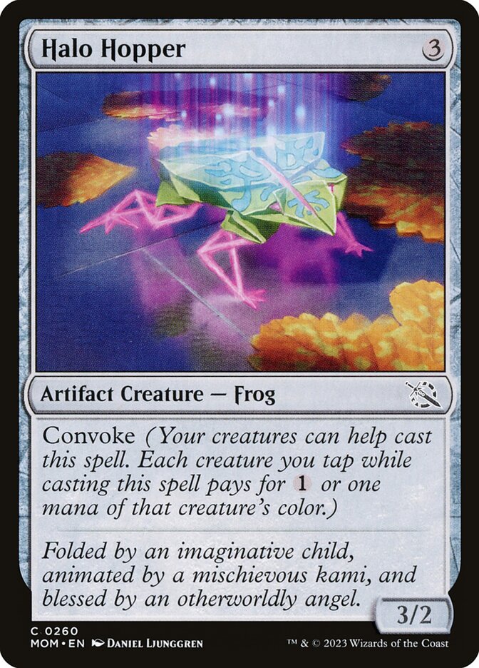 MTG Card Title: Halo Hopper MOM/260